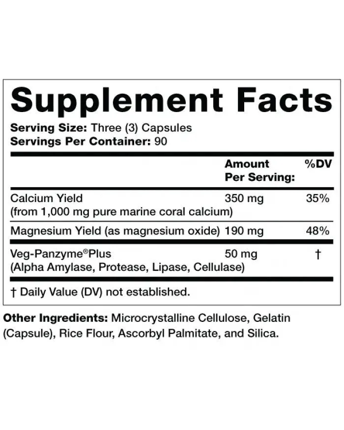 Olympian Labs Coral Calcium 1g per Serving 270 Capsule