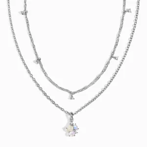 Opal Moonstone Layered Necklace - Orion's Sparkle