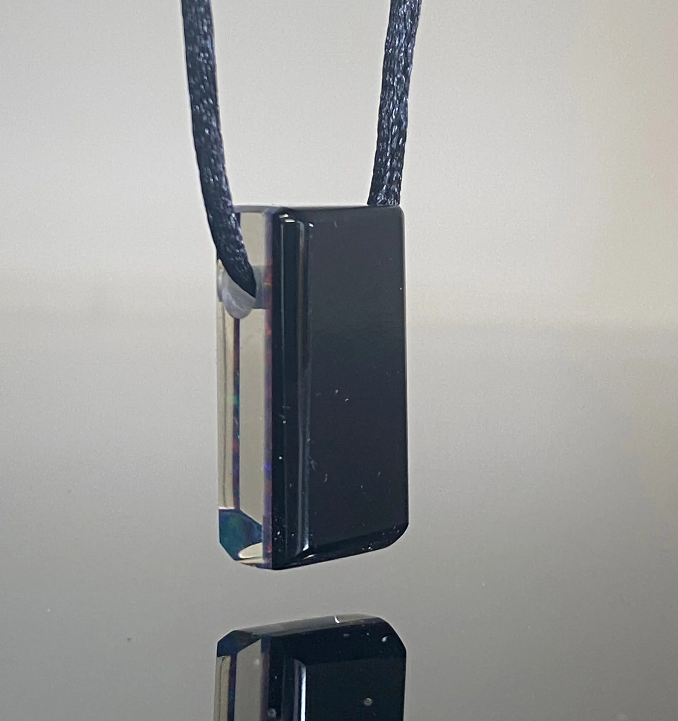 Opal Pillar Pendant