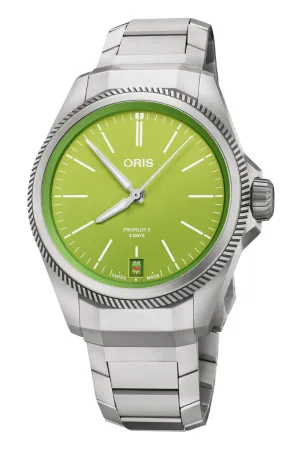 Oris ProPilot X Calibre 400 Kermit Edition 400 01 400 7778 7157-Set