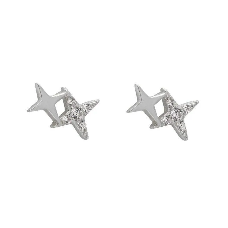 Pavia Duo Star Studs