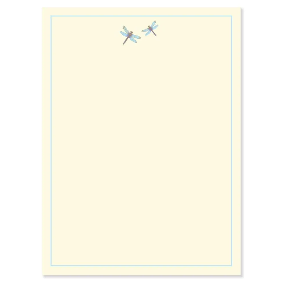 Peter Pauper Press Stationery Set - Dragonflies