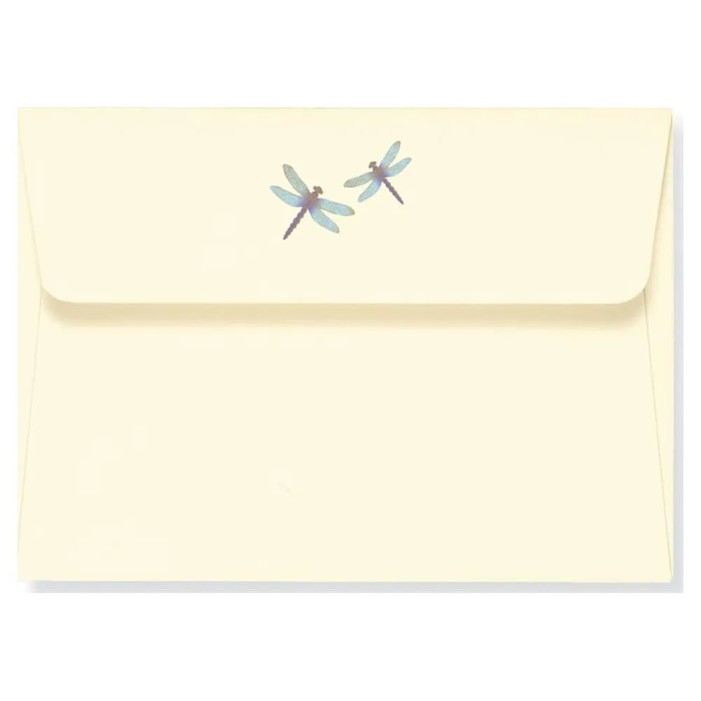 Peter Pauper Press Stationery Set - Dragonflies