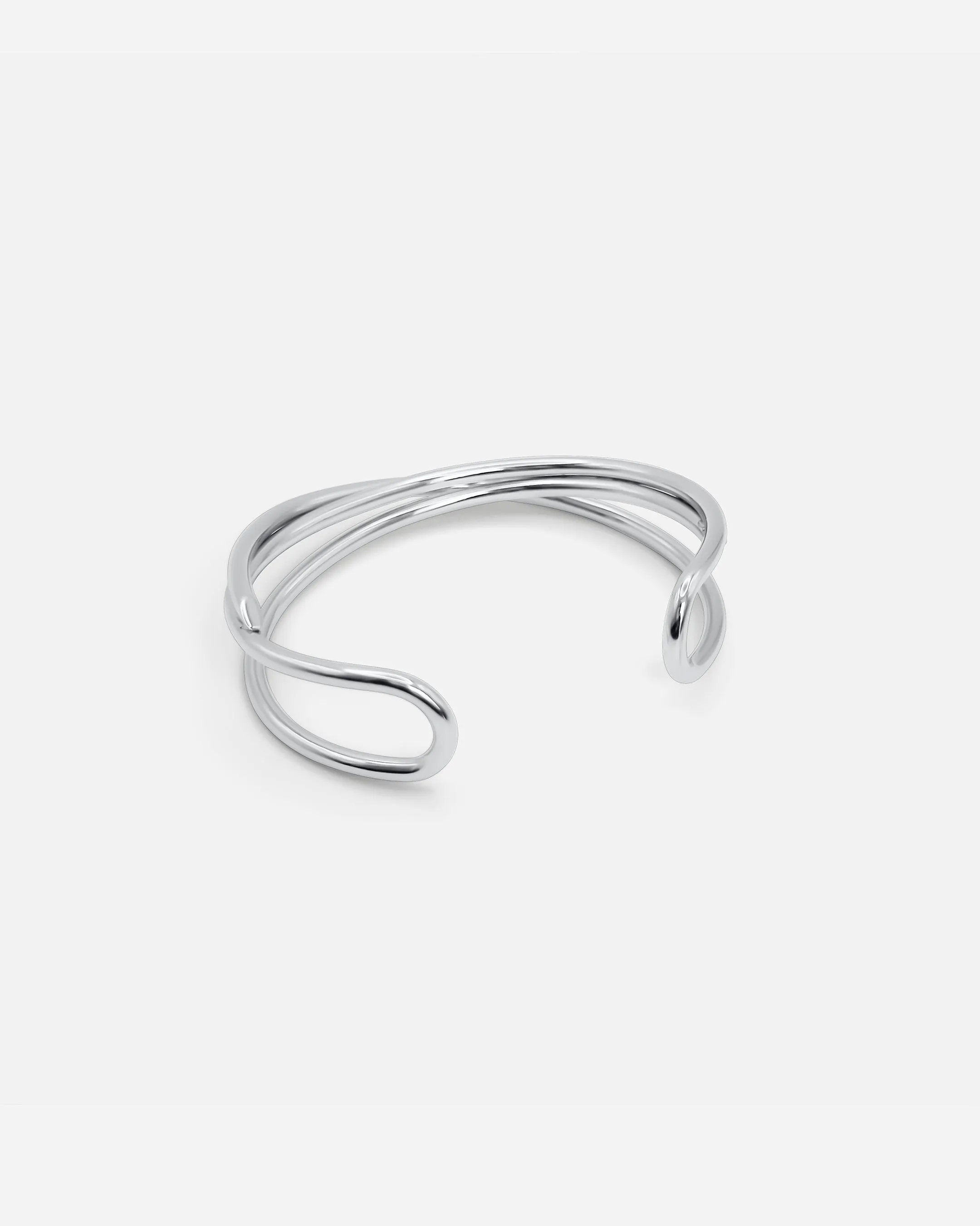 SILVER CUFF BANGLE