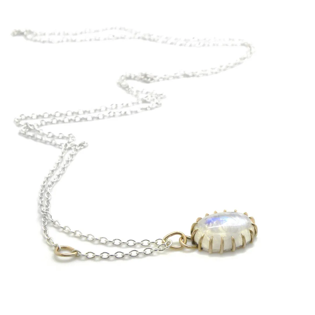 Spectral Moonstone Vanity Necklace