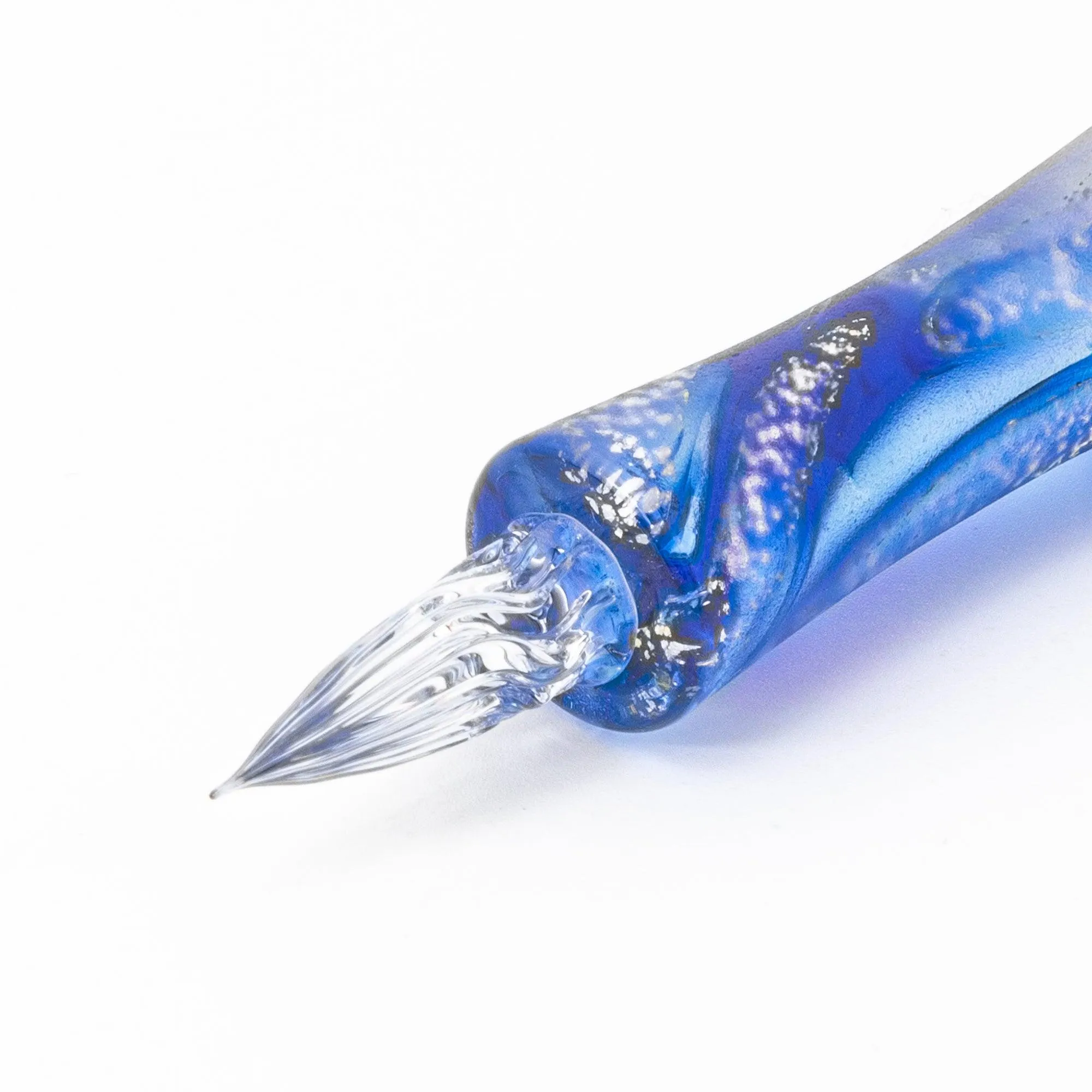 TAKETORI Hazy Moon Series Lapis Lazuli Glass Dip Pen - Glass Studio TooS