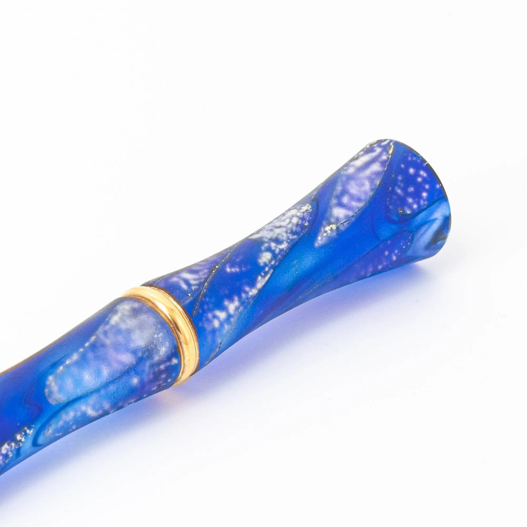 TAKETORI Hazy Moon Series Lapis Lazuli Glass Dip Pen - Glass Studio TooS