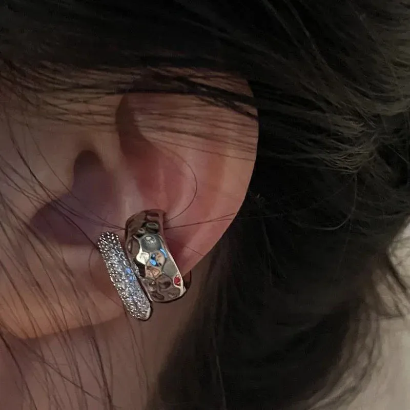 TEEK - Zircon Double-Layer Ear Cuff