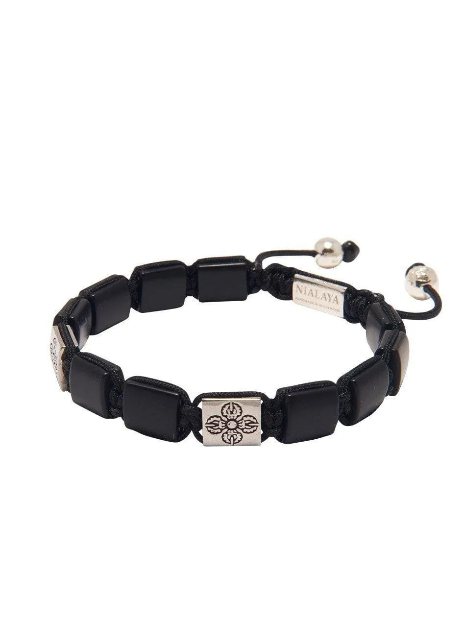 The Dorje Flatbead Collection - Matte Onyx and Silver