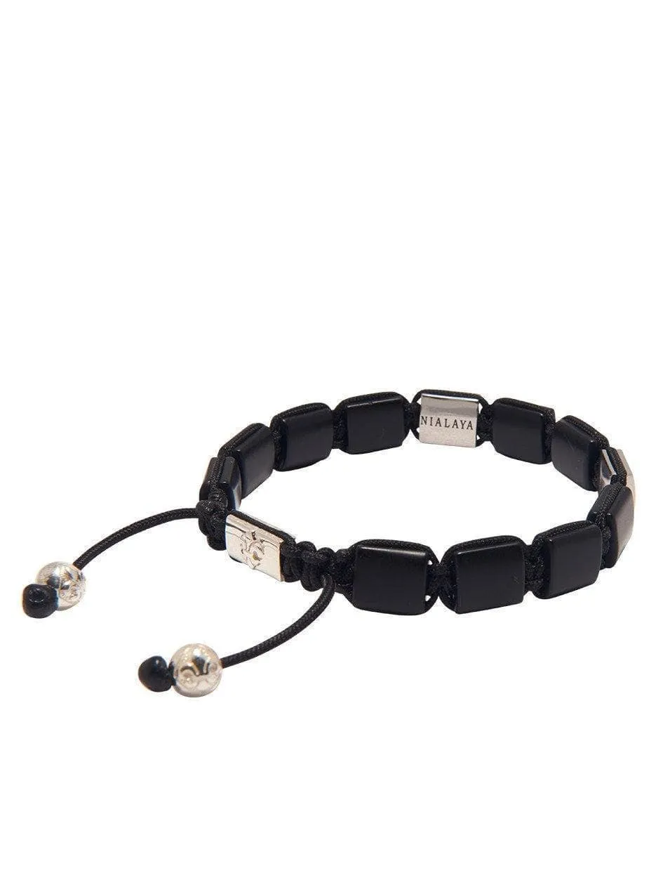 The Dorje Flatbead Collection - Matte Onyx and Silver