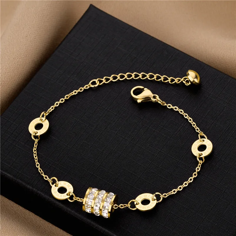 Three Interlocking Circles Bracelet