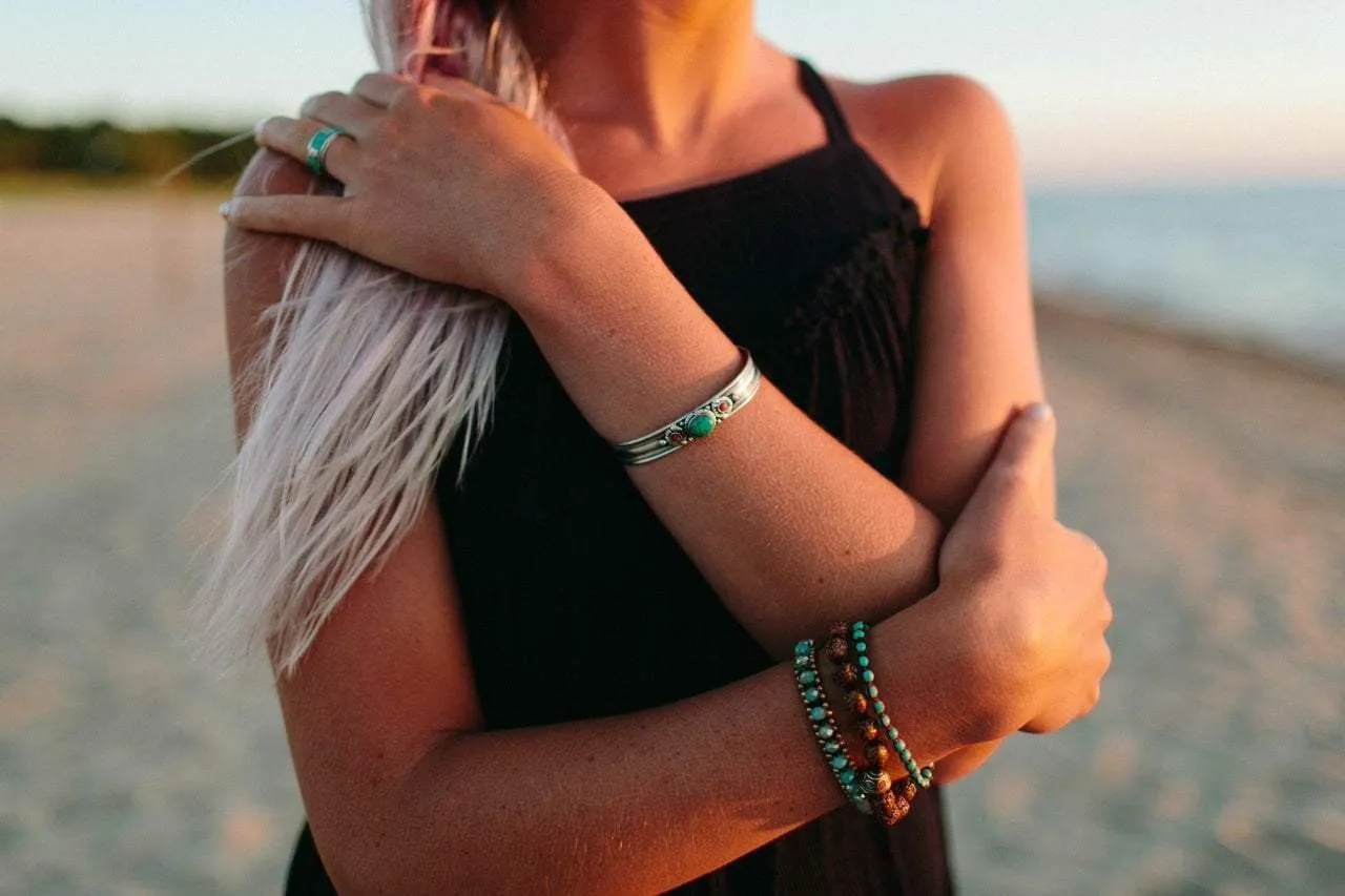 Tibetan Turquoise Stone Bracelet