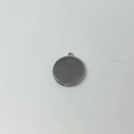 Titanium Pendant - Circle