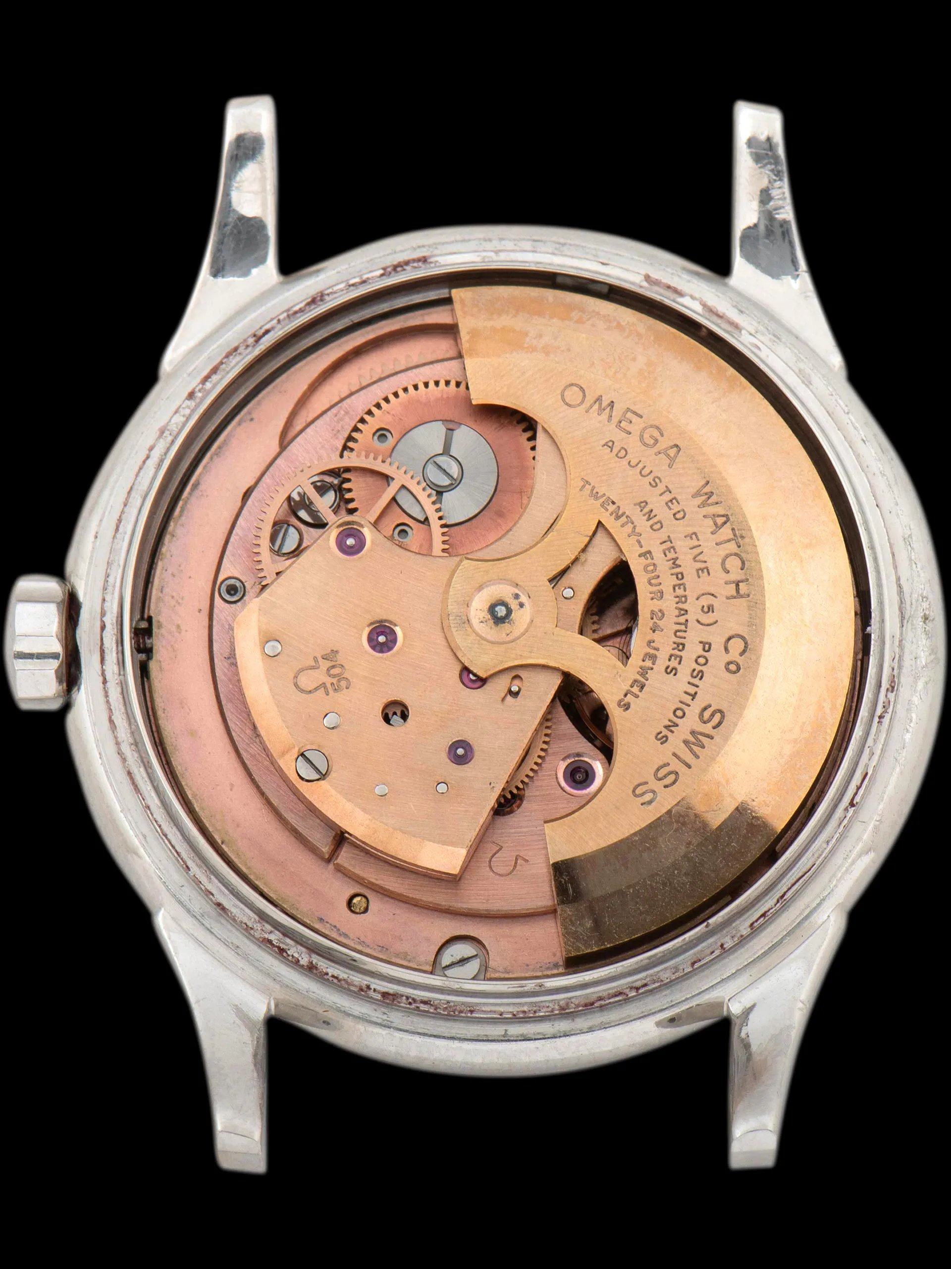 Sure! The optimized title for this e-commerce product in English with modifiers could be: Vintage 1958 Tropical Omega Constellation Calendar Watch (Ref. 2943 2 SC) - Rare Luxury Timepiece