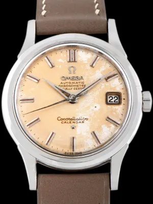 Sure! The optimized title for this e-commerce product in English with modifiers could be: Vintage 1958 Tropical Omega Constellation Calendar Watch (Ref. 2943 2 SC) - Rare Luxury Timepiece