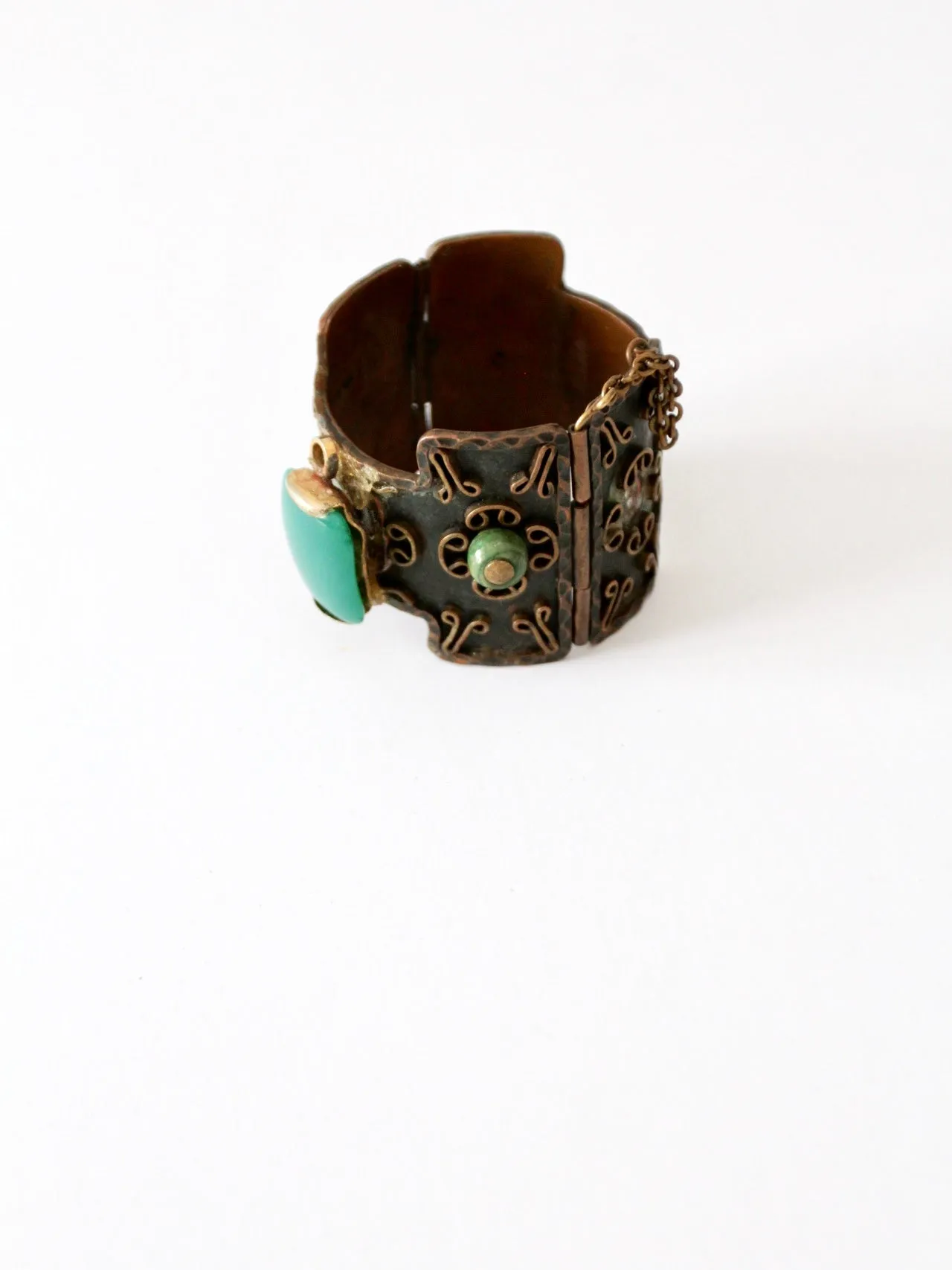 vintage 50s Casa Maya copper bangle