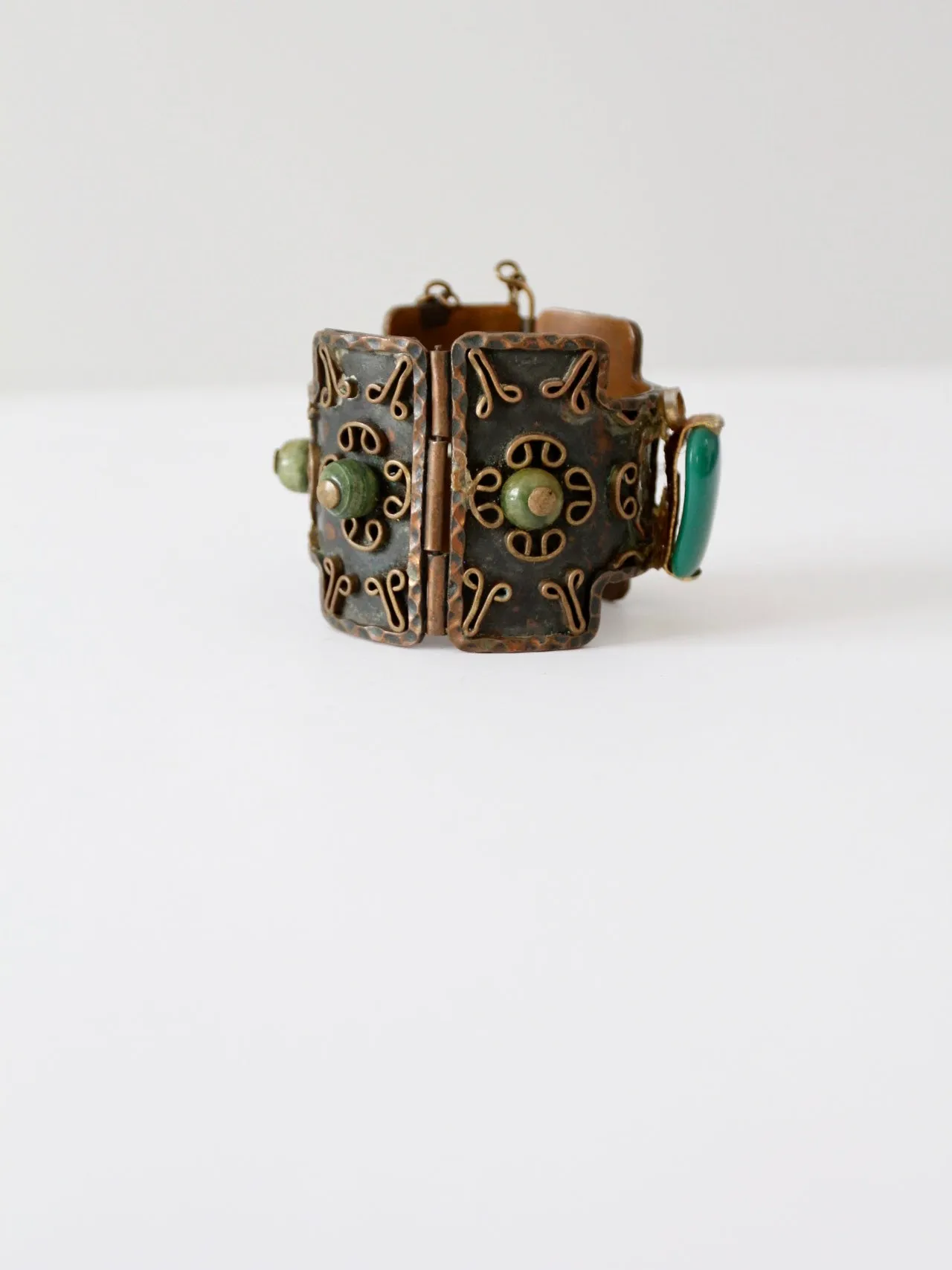 vintage 50s Casa Maya copper bangle