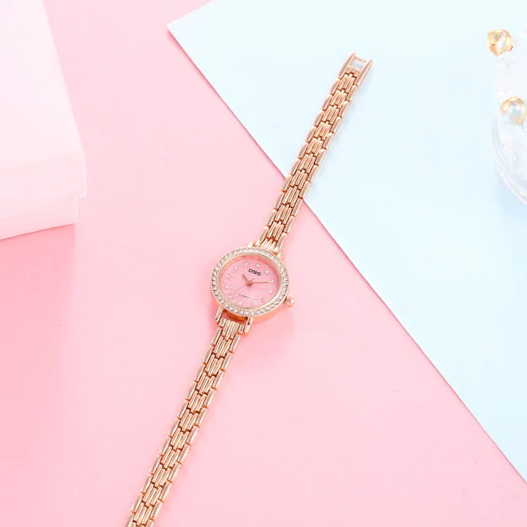 Women fashion diamond inlaid women's watch quartz watch casual bracelet watch wrist