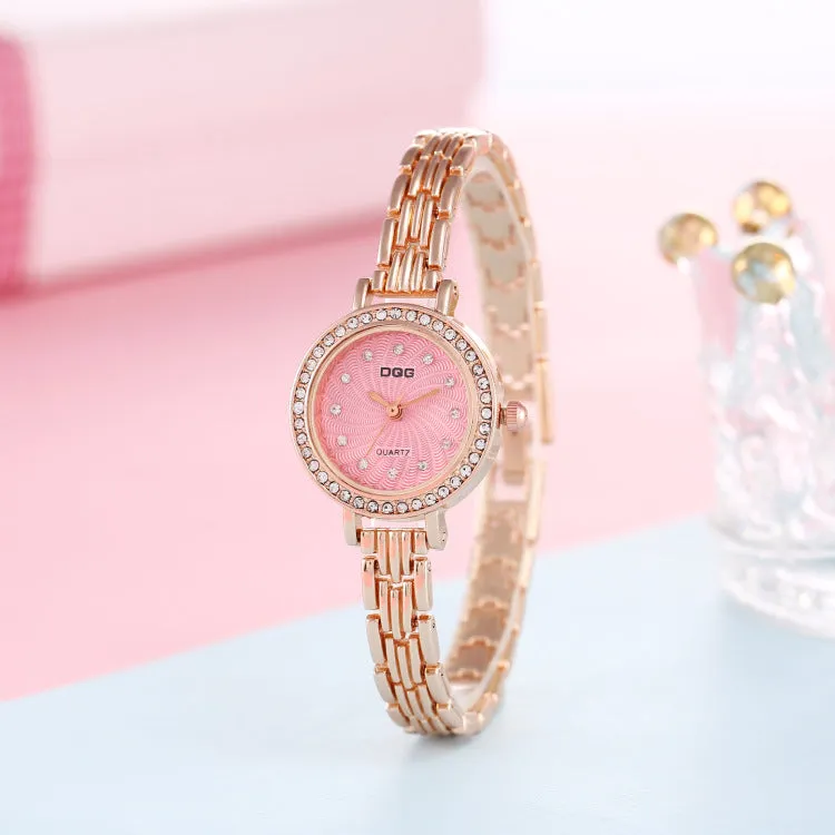 Women fashion diamond inlaid women's watch quartz watch casual bracelet watch wrist