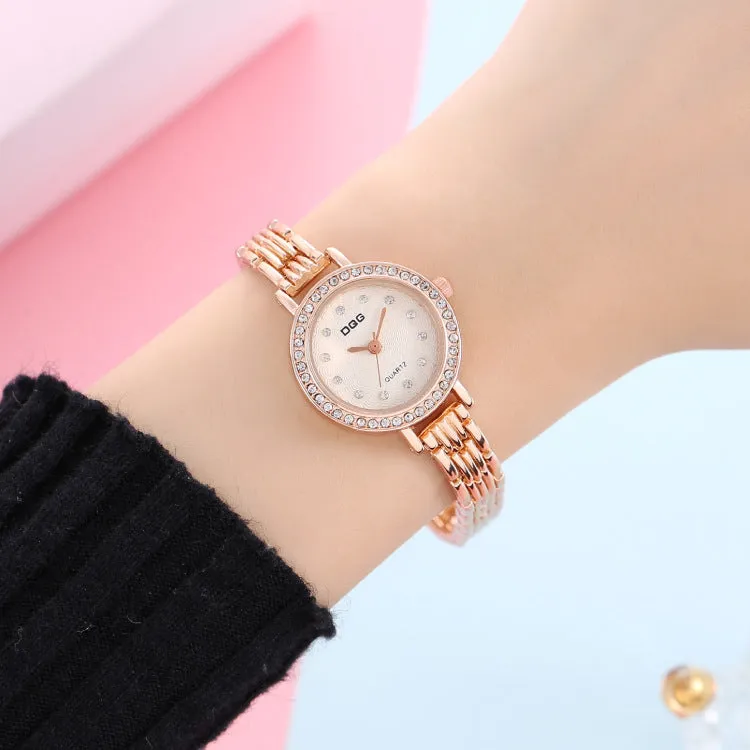 Women fashion diamond inlaid women's watch quartz watch casual bracelet watch wrist