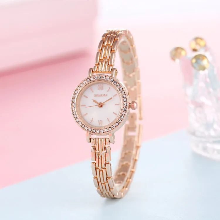 Women fashion diamond inlaid women's watch quartz watch casual bracelet watch wrist