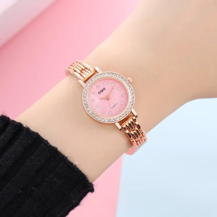 Women fashion diamond inlaid women's watch quartz watch casual bracelet watch wrist