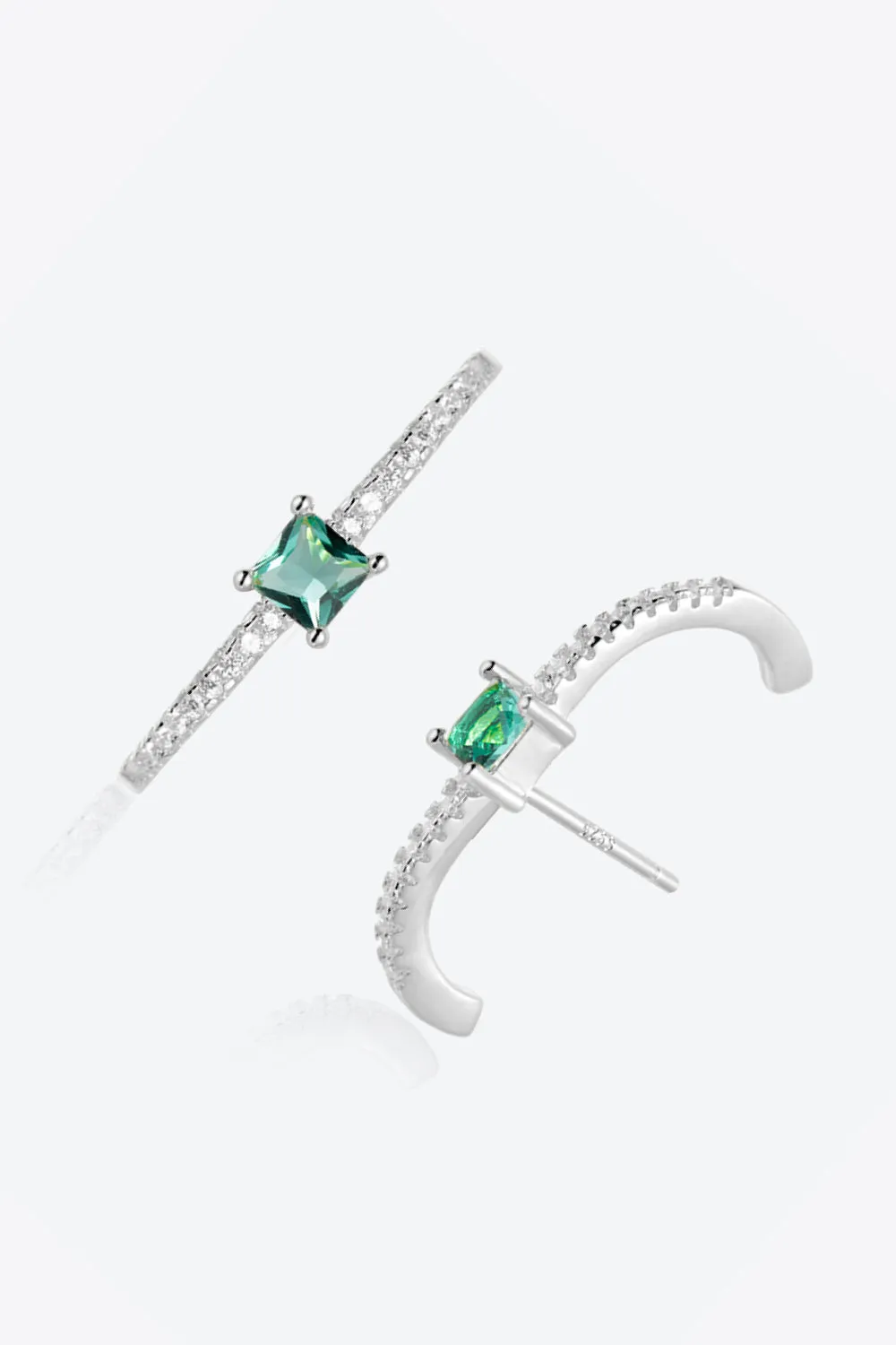 Zircon 925 Sterling Silver Earrings