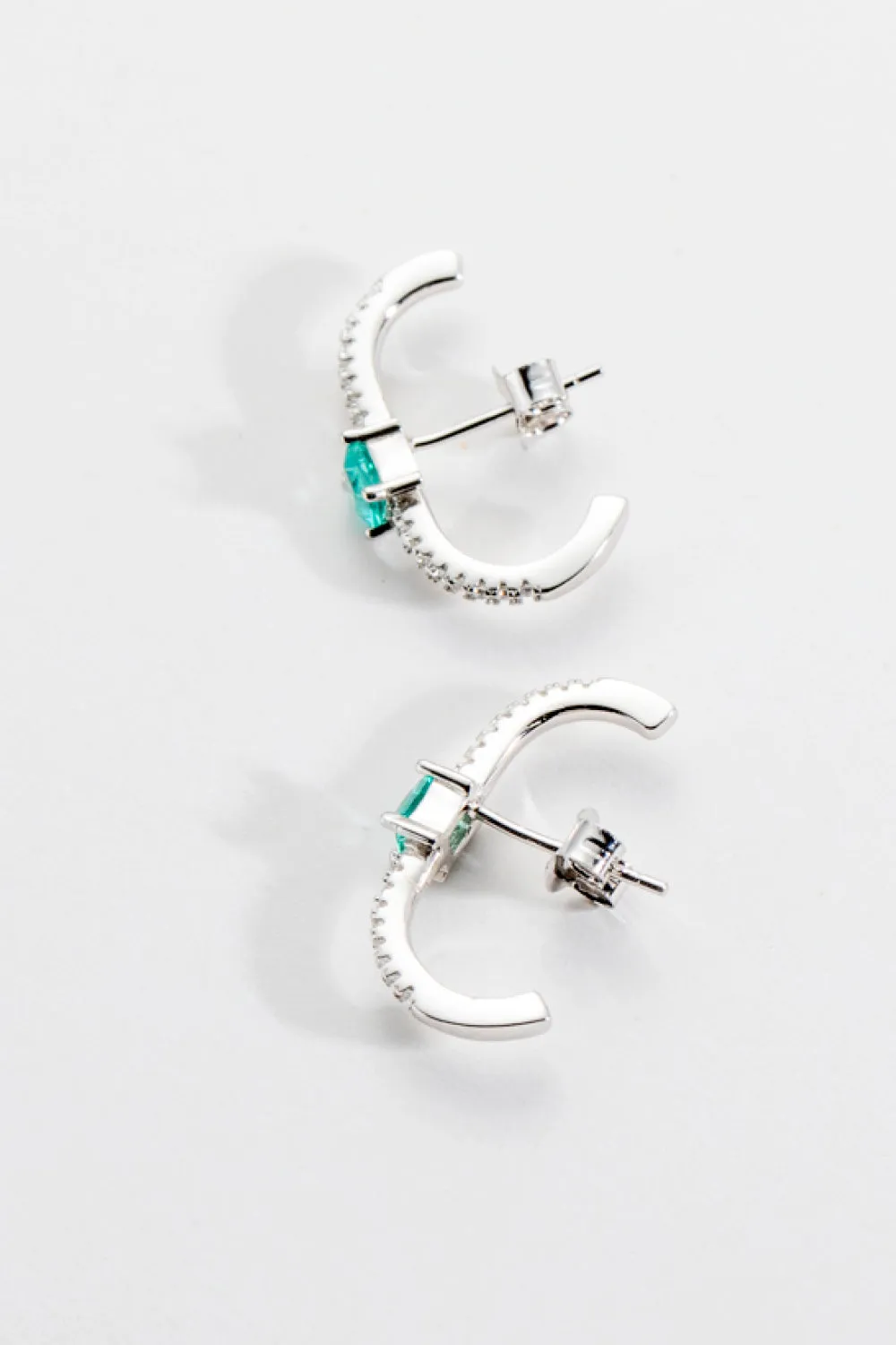 Zircon 925 Sterling Silver Earrings